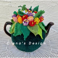 Gehäkelte Teewärmer Grün Gehäkelt Tulpen Feldwärmer von OlenasDesign