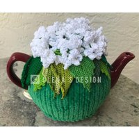 Gehäkelter Teewärmer Grün Gehäkelte Blume Weiß Blumen Gehäkeltes Teezubehör Gehäkelter Teewärmer Grün Gehäkelte Blume Weiß Blumen Gehäkeltes Teezubehör von OlenasDesign