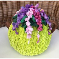 Gehäkelter Teewärmer Grüner Gehäkelte Blume Grün Gehäkelt Gehäkelter Teewärmer Grüner Gehäkelte Blume Grün Gehäkelt von OlenasDesign