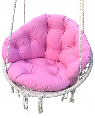 Oleńka Kissen für eine Storchennest Schaukelkissen Kissen für Hängeschaukel Schaukelauflagen Hängeschaukel Hängenest Rosa von Oleńka