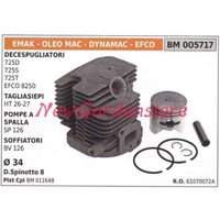 Kolben-Zylinder-Segmente EMAK Freischneider 725D 725S Motor 005717 von Oleo Mac