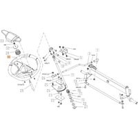 Lenkrad für Rasentraktor Modelle OM102R/16K ORIGINAL EMAK TS000284R Lenkrad für Rasentraktor Modelle OM102R/16K ORIGINAL EMAK TS000284R von Oleo Mac