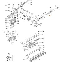 Heckenschere Antriebswelle BC240D ORIGINAL EMAK Modelle 61370497 von Oleo Mac