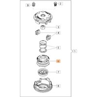 Oleo Mac - tap&go EVO110 Akku-Spule original emak Freischneider 61460023 von Oleo Mac