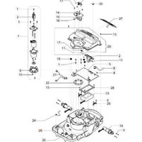 Original Unterkörper Emak Ak456525 von Oleo Mac
