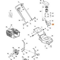 Oleo Mac - original motorbasis emak 66020005AR von Oleo Mac