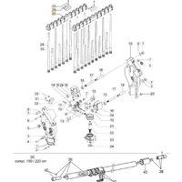 Original-unterstützung emak CS01080249 von Oleo Mac