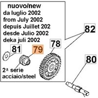 Schneckenendgetriebe Modelle E1500 E1700 E1900 51010150R OLEOMAC Schneckenendgetriebe Modelle E1500 E1700 E1900 51010150R OLEOMAC von Oleo Mac