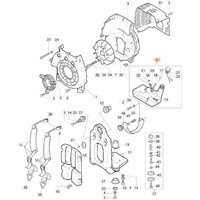 Tankzerstäubergebläse Modelle AM163 BV163 ORIGINAL EMAK 565206R von Oleo Mac