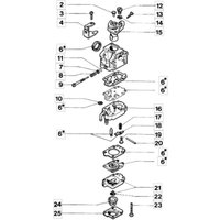 Vergaser für Freischneider Modelle 720 722S 726D 726T 61010030 OLEOMAC EMAK Vergaser für Freischneider Modelle 720 722S 726D 726T 61010030 OLEOMAC EMAK von Oleo Mac