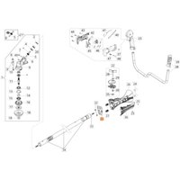 Vordere Anti-Vibrations-Stütze D.32 (Klemme)/fixer+or Original Emak 61402102r von Oleo Mac