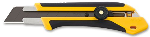 Japan Profi Cuttermesser 25mm mit Feststellrad | Made in JAPAN | Olfa 50463 | Premium Klinge extra scharf | Fabelhaft Sonderedition von Olfa