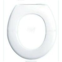 Olfa - Klassischer einfacher weißer WC-Sitz von Olfa