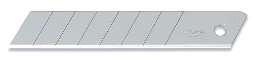 OLFA LB-6B - Pack de 6 cuchillas troceables 18 mm plateadas OLFA LB-6B - Pack de 6 cuchillas troceables 18 mm plateadas von Olfa