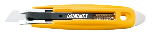 Olfa Einziehbares Cuttermesser, Gelb, Metall, 17,5 mm Olfa Einziehbares Cuttermesser, Gelb, Metall, 17,5 mm von Olfa