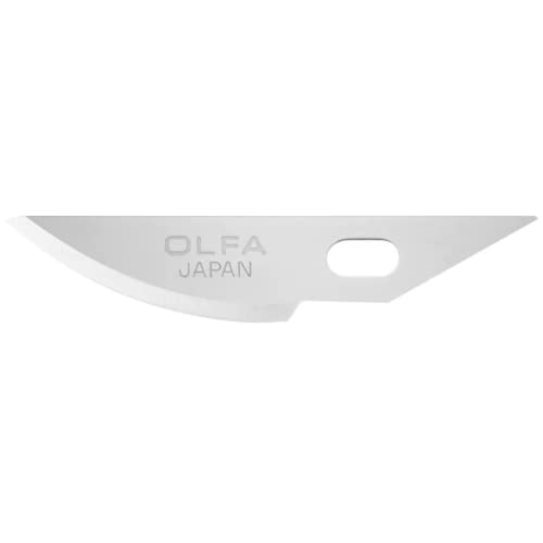 Olfa kb4-r/5 Carving Art Messer Gebogene Klinge (5 Stück) von Olfa