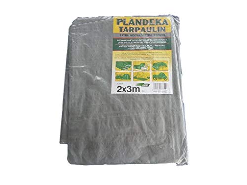 Oligei Abdeckplane 2x3m, Weiß(White-a290) von PLAST