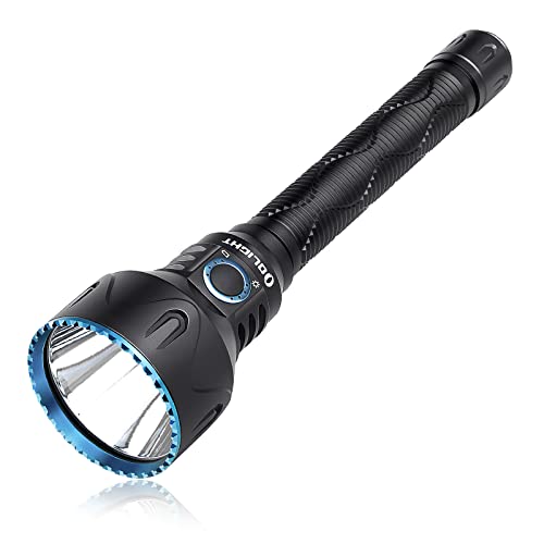 OLIGHT Javelot Pro 2 kit LED Taschenlampe, 2500 Lumen IPX8 Arbeitslicht, 1050 Meter Wiederaufladbare Starke Handlampe für Jagd, Camping, Wandern(Schwarz) von OLIGHT