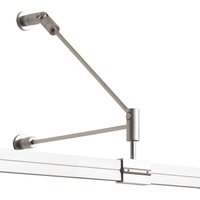 Oligo CHECK-IN System Schienenausleger Typ B 20 cm, Chrom matt von Oligo