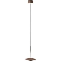 Oligo Grace LED Stehleuchte, Tunable White Chrom / Brazilian brown von Oligo