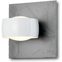 Oligo Grace Unlimited LED Wandleuchte, Beton Struktur, Tunable White von Oligo