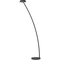 Oligo Glance LED Stehleuchte, gebogen schwarz matt von Oligo