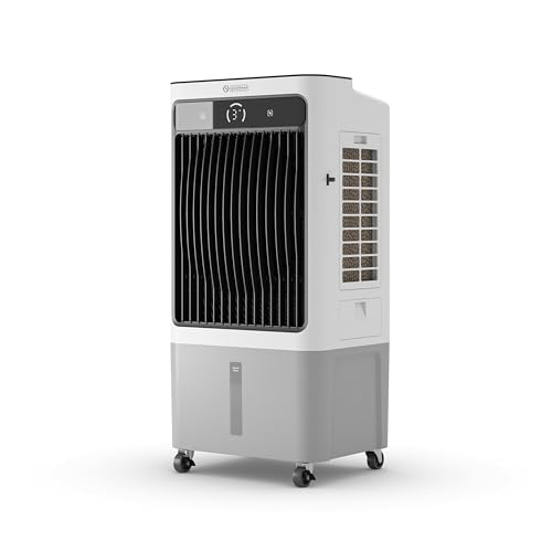 Olimpia Splendid, Peler 40 Verdunstungskühler, 40 Liter, Luftreiniger mit Verdunstungspanel, Kühlung, Belüftung, Touchscreen-Display, Innovatives Design von Olimpia Splendid