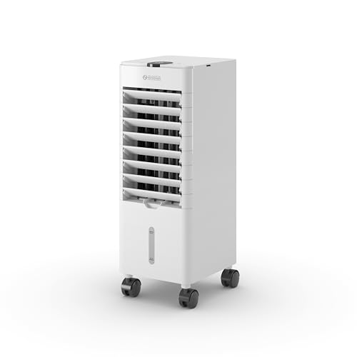 Olimpia Splendid, Peler 4T Verdunstungskühler, 4 Liter, Luftreiniger, Kühlung, Belüftung, Touchscreen-Display, Leicht zu Transportieren von Olimpia Splendid