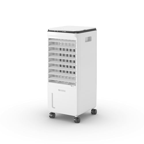 Olimpia Splendid, Peler 7T Verdunstungskühler, 7 Liter, Luftreiniger, Kühlung, Belüftung, Touchscreen-Display, Leicht zu transportieren Olimpia Splendid, Peler 7T Verdunstungskühler, 7 Liter, Luftreiniger, Kühlung, Belüftung, Touchscreen-Display, Leicht zu transportieren von Olimpia Splendid