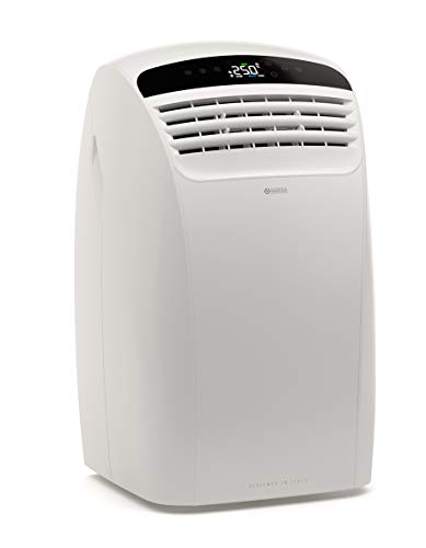 Olimpia Splendid 02140 Dolceclima Silent 10 WiFi Mobiles Klimagerät 10.000 BTU/h max, 2,6 kW, Gas R290, Italienisches design, white, mit Remote control, Entfeuchter von Olimpia Splendid