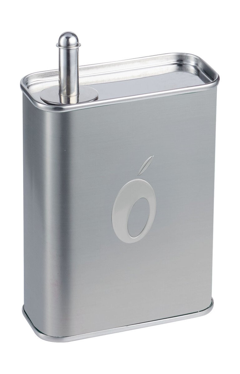 Ölkännchen 0,25 l Rustica silber von Olipac