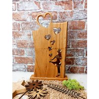 Holzbrett Holzstele Sternenbrett Holzdeko Weihnachtsdeko Adventsdeko Led Beleuchtung Beleuchtet von OlisHolzdeko
