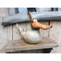 Keramik Keramikfiguren Dekoration Handgemacht Gartenfigur Tonfiguren von OlisTonkreationen