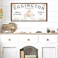 Eggington Candy Company, Osterdekoration, Osterhase, Vintage Inspirierter Druck, Ostern von OliveBranchFarmhouse