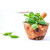 Handgefertigter Mörser Und Stößel Aus Olivenholz, Chemiefreies Küchenutensil Handgefertigter Mörser Und Stößel Aus Olivenholz, Chemiefreies Küchenutensil von OliveWoodGlory