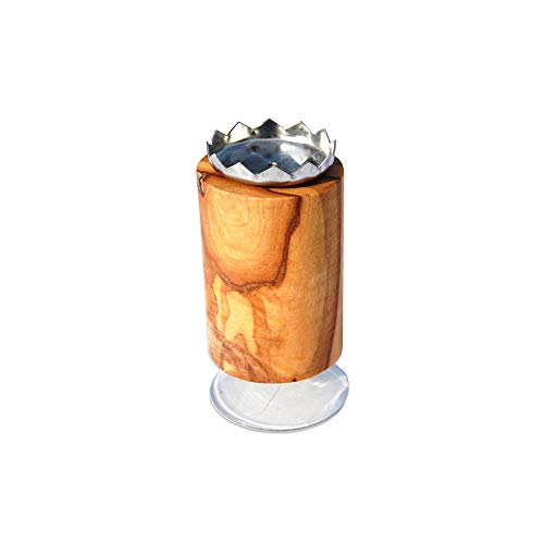 Hochwertiger Magnetseifenhalter Seifenhalter aus natürlichem Olivenholz - mit Saugnapf - OHNE Bohren - magnetische Seifenhalterung aus Holz Hochwertiger Magnetseifenhalter Seifenhalter aus natürlichem Olivenholz - mit Saugnapf - OHNE Bohren - magnetische Seifenhalterung aus Holz von Olivenholz erleben