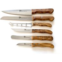 Küchenmesser Kochmesser Viele Modelle Zur Wahl Hausmarke Mit Olivenholzgriff Messer von Olivenholzerleben