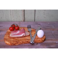 Schneidebrett Olivenholz Holzbrett Frühstücksbrett Brett Holz Vesperbrett von Olivenholzprodukte