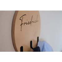Runde Namensgarderobe Oliverashop von Oliverashop