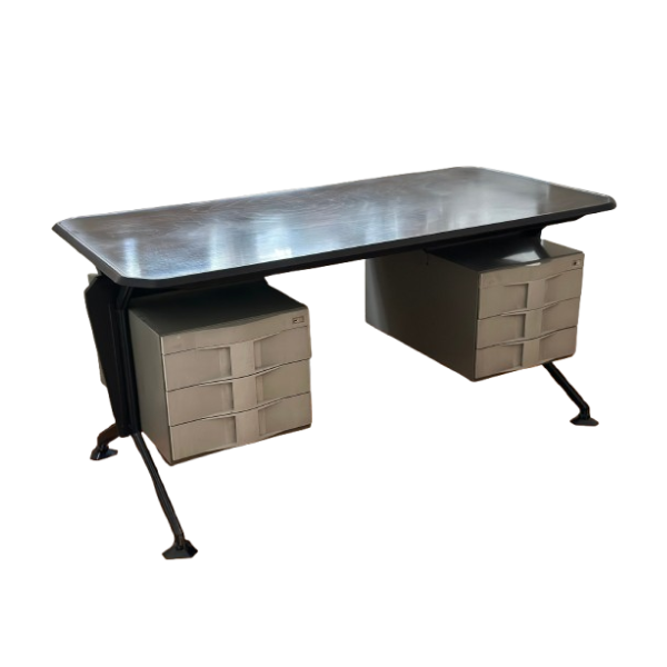 Schreibtisch Arco von BBPR aus den 60er Jahren, Olivetti Synthesis Schreibtisch Arco von BBPR aus den 60er Jahren, Olivetti Synthesis von Olivetti Synthesis