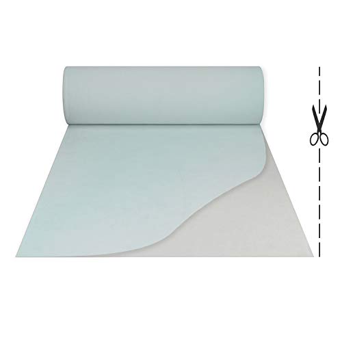 OLIVO.Shop | Teppich Läufer mit weißer Folie Hochzeit Weihnachten für Hochzeit Event Geschäft 12 Größen (1 m x 20 m) von Olivo Tappeti