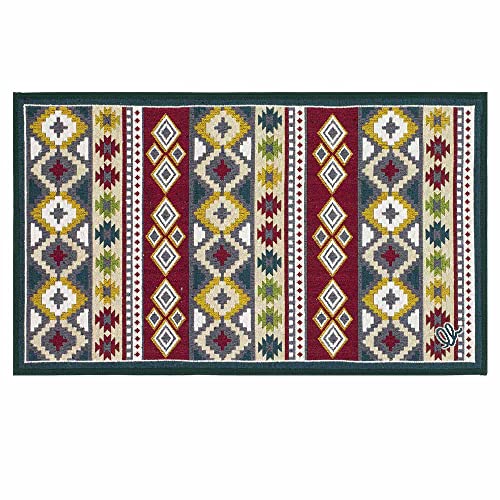 OLIVO.shop | SPRINT KILIM Moderner Küchenteppich GEOMETRICO Geometrische Anti-Rutsch-Teppich, verschiedene Größen (55 x 280 cm, mehrfarbig) von Olivo Tappeti