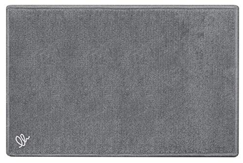 Olivo Teppich Magische Fußmatte Super saugfähig rutschfest waschbar Grau 3 Größen (45 x 75 cm) von Olivo Tappeti