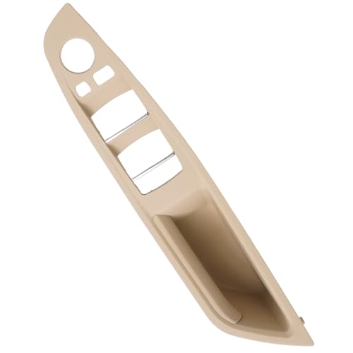 Ollanoos RHD Cremeweiß Seitentürgriff Innentürgriff Verkleidung Abdeckung Ersatz für BMW 5er F10 F11 520 523 525 528 530 535 von Ollanoos