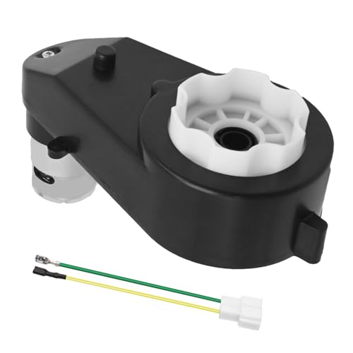 Ollanoos RS550 12V Elektromotor Getriebe mit Draht, Universal RS550 Antriebsgetriebemotor Getriebe 40000 U/min, Ersatz für Auto Spielzeug von Ollanoos