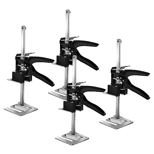 Ollewiellan Arm Handwerkzeug, Arbeitssparender Heber 4 Stück, 30cm Höhenregler Bis Zu 240 KG, Handhebewerkzeug, Tür- und Holzplatten-Hebebühne Ollewiellan Arm Handwerkzeug, Arbeitssparender Heber 4 Stück, 30cm Höhenregler Bis Zu 240 KG, Handhebewerkzeug, Tür- und Holzplatten-Hebebühne von Ollewiellan