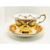 Paragon Pembroke Teetasse Und Untertasse | Braune Farbe von OlliesCollection