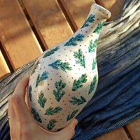 Handbemalte Keramik-Olivenöl-Flasche Küchendekoration, 16, 9 Oz Handbemalte Keramik-Olivenöl-Flasche Küchendekoration, 16, 9 Oz von OlliveCeramics