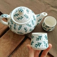 Handgefertigte Teekanne Aus Keramik Mit Olivenzweig-Illustrationen; % 100 Handgefertigte Taepot; Geschenk Für Sie; Gott-Mutter-Geschenk Handgefertigte Teekanne Aus Keramik Mit Olivenzweig-Illustrationen; % 100 Handgefertigte Taepot; Geschenk Für Sie; Gott-Mutter-Geschenk von OlliveCeramics