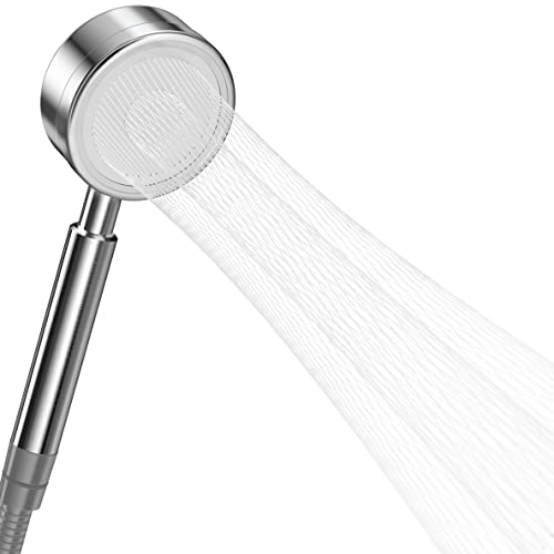 Olliwon Hochdruck Handbrause Duschkopf aus Edelstahl 18/10 Einfach zu installierende Wassersparender Regendusche Show head mit Spezielles Wassermuster Olliwon Hochdruck Handbrause Duschkopf aus Edelstahl 18/10 Einfach zu installierende Wassersparender Regendusche Show head mit Spezielles Wassermuster von Olliwon